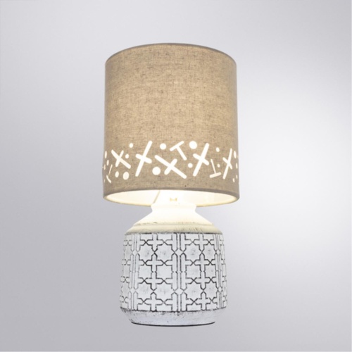 Интерьерная настольная лампа Arte lamp A4007LT-1WH СВЕТИЛЬНИК НАСТОЛЬНЫЙ