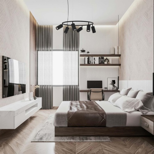 Подвесная люстра F-Promo 4635-6P, подвесная люстра, D600xH230/1500, 6xGU10x35W, excluded