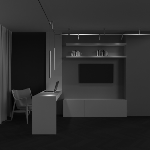 Трековый светильник Technical TR156-1-5W3K-BS