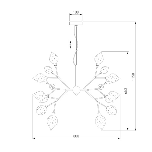 Подвесной светильник Smart Bogate's 546