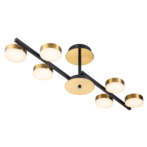 Светильник на штанге Escada 10266/6 LED*95W Black/Brass