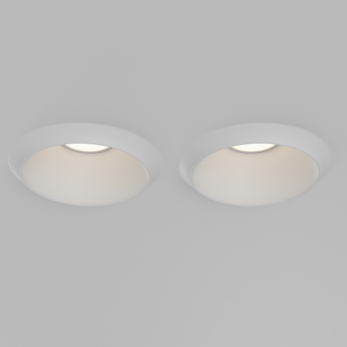 Встраиваемый светильник Technical DL124-GU10-02-TRS-W