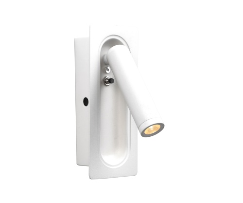 Бра Kink Light встраиваемое Ризи белый Led 3W 08071M,01