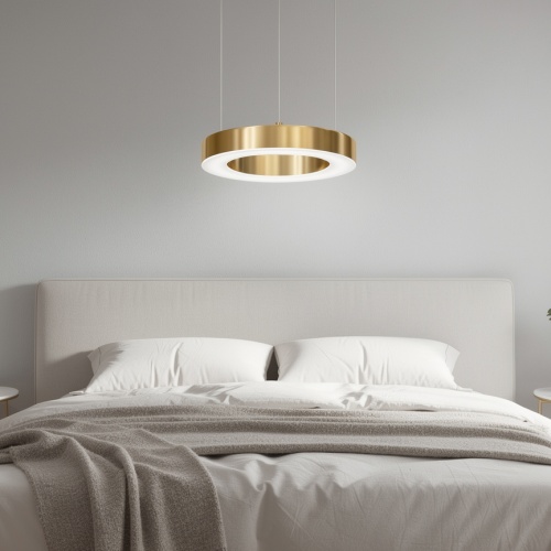 Подвесная люстра Light Ring Horizontal D40 Золотой 177930-22