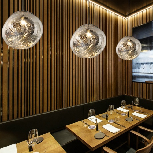 Подвесной светильник Tom Dixon Melt Pendant Silver Acryl D50 233055-22