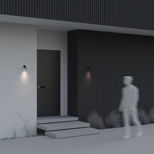 Уличный настенный светильник Outdoor O477WL-L2GF3K