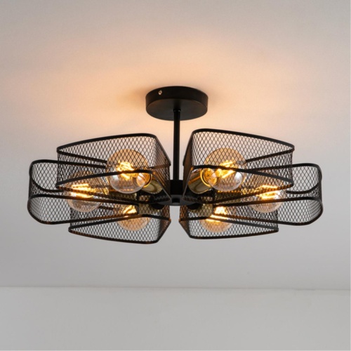 Потолочная люстра Arte lamp A7044PL-6BK СВЕТИЛЬНИК ПОТОЛОЧНЫЙ