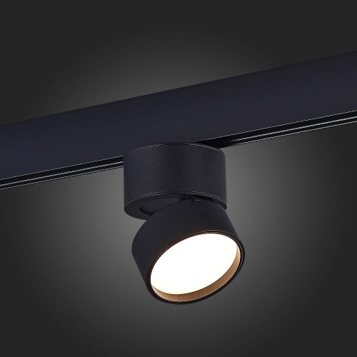 ST809.446.09 Магнитный трековый светильник Черный LED 1*9W 4000K 600Lm Ra&gt;90 120° IP20 D85xH126 48V SKYLINE 48