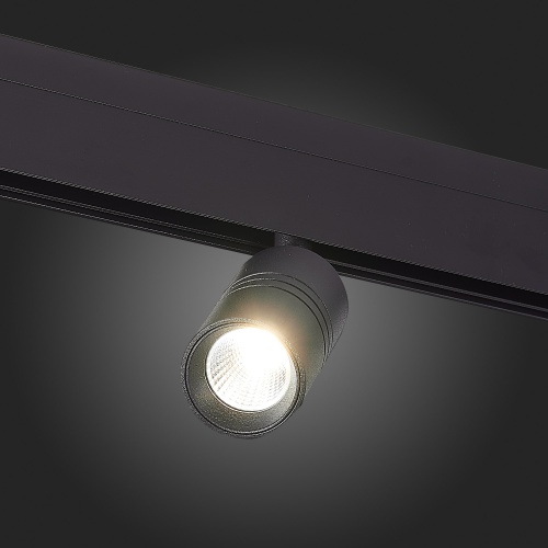 ST365.446.07 Магнитный трековый светильник Черный LED 1*7W 4000K 595Lm Ra&gt;90 36° IP20 D44xH90 48V SKYLINE 48