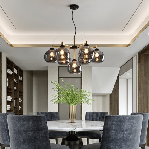 Подвесная люстра ETNA D57 Amber 344131-26