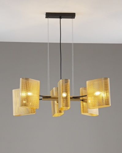 Люстра подвесная Moderli V11814-6P Metalicana