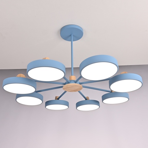 Потолочная люстра MOVE 8 Blue 178259-26