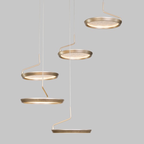 Подвесной светильник Eurosvet 90034/6 золото