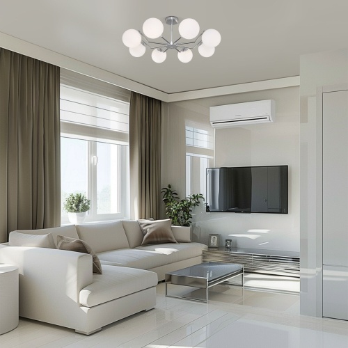 Потолочный светильник Eurosvet 70154/8 хром