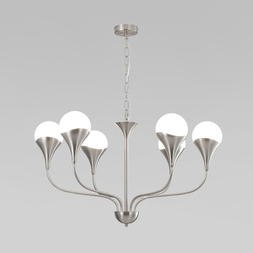 Подвесной светильник Eurosvet 60169/6 никель Smart