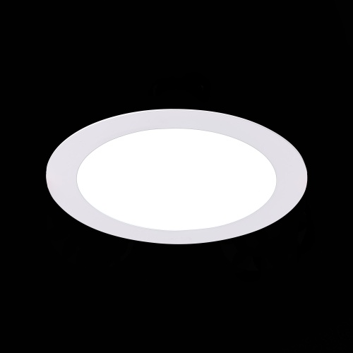 ST210.548.12 Св-к встр. Белый LED 1*12W 4000K 900Lm Ra80 110° IP20 D120xH30 220-240V Встраиваемые светильники