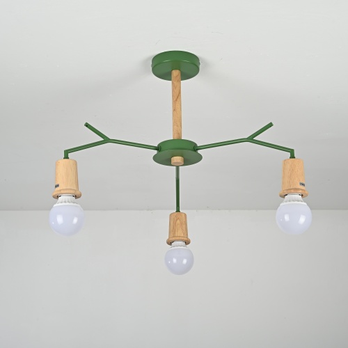 Потолочная люстра LES COLOR D72 Green 220505-23