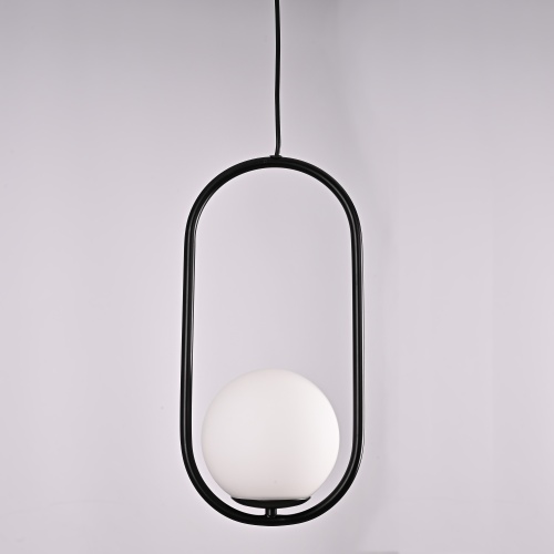 Подвесной Светильник Matthew Mccormick Hoop 40 Black Mila Pendant от Imperiumloft 179964-22