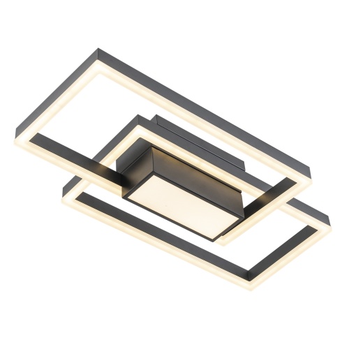 Потолочный светильник Escada 10242/3 LED*90W Black ESCADA