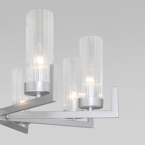 Подвесной светильник Eurosvet 60133/8 серебро