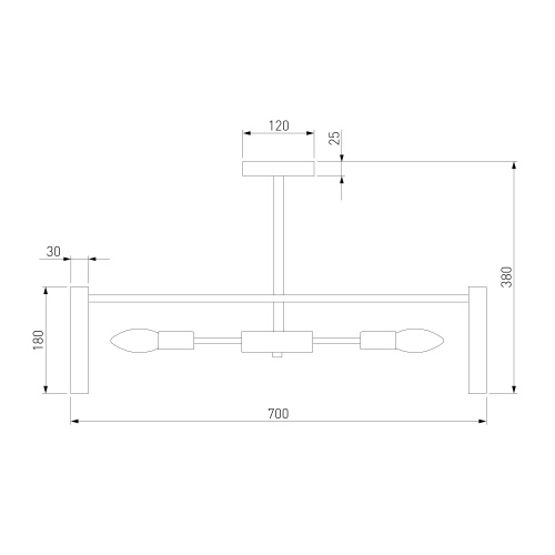 Smart Bogate's 373/8/ потолочный светильник