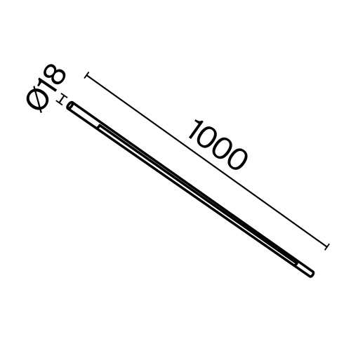 Светильник Technical C100CL-L1000-24W3-6K-B