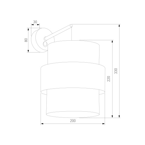 Настенный светильник TK Lighting 5400 Calisto