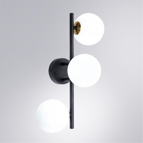 Бра Arte lamp A2243PL-3BK СВЕТИЛЬНИК ПОТОЛОЧНЫЙ