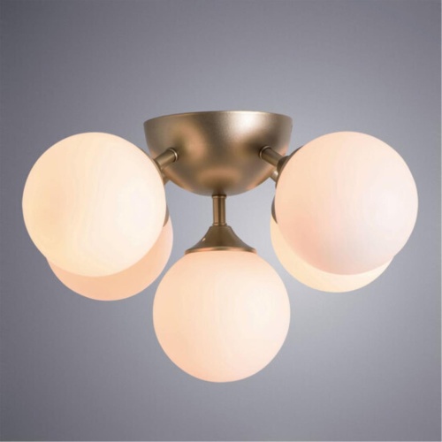 Потолочная люстра Arte lamp A2704PL-5SG СВЕТИЛЬНИК ПОТОЛОЧНЫЙ
