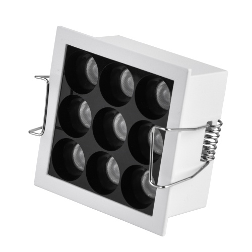ST763.532.10 Св-к встр. белый LED 1*10W 3000K 950Lm Ra 24° IP20 L71xW71xH36 170-240VV Встраиваемые светильники
