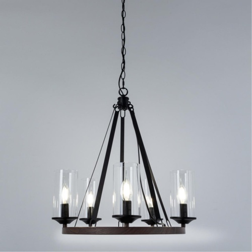 Подвесная люстра Arte lamp A7014SP-5BK СВЕТИЛЬНИК ПОДВЕСНОЙ