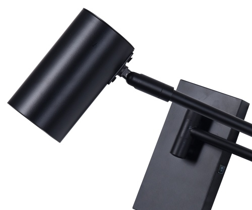 Бра Kink Light Хэлли черный Gu10 1*5W 07657,19