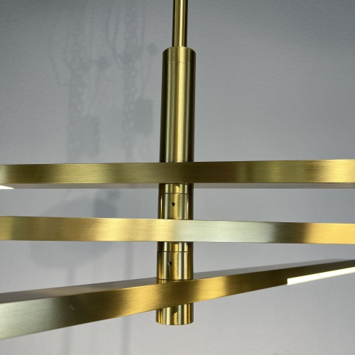 Люстра На Штанге Orton На 3 D96 Gold от Imperiumloft 241024-26