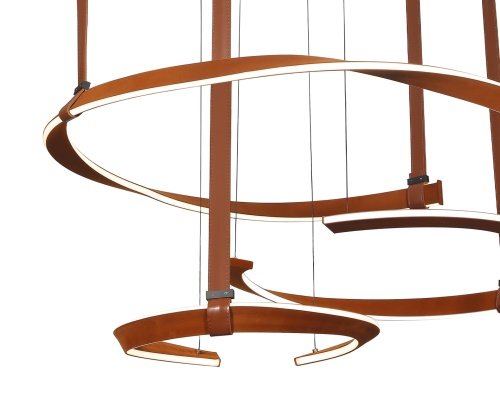 Люстра Kink Light Маджена коричневый 07656-3A,04