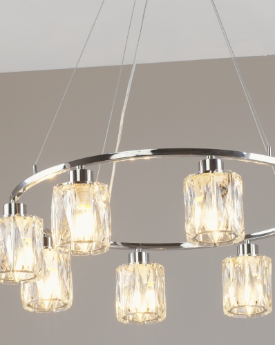 Люстра подвесная Moderli V11708-8P Prismique