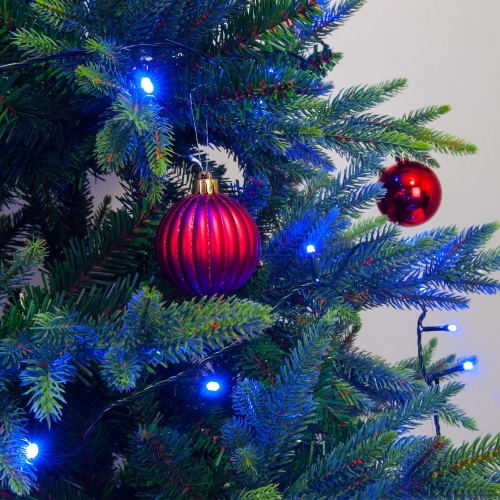 Гирлянда бытовая электрическая нить Eurosvet 400-002 голубой