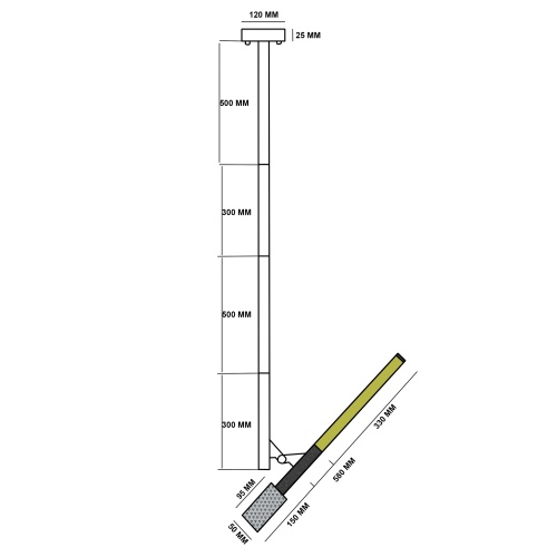 Точечный трехцветный светильник CLIFF 305941-26