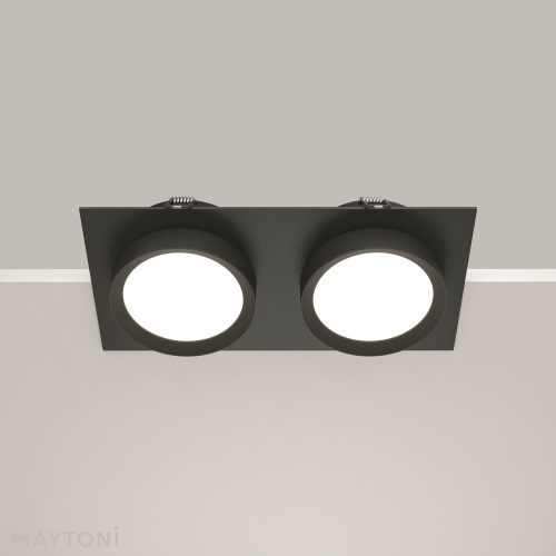 Встраиваемый светильник Technical DL086-02-GX53-SQ-B