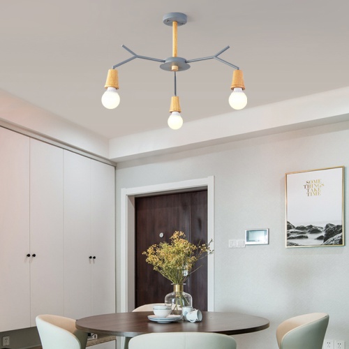 Потолочная люстра LES COLOR D80 Green 220506-23