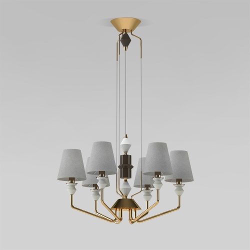 Подвесной светильник Eurosvet 101012/6 латунь Smart