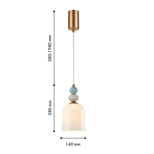 Подвес F-Promo 4773-1P, подвес, D140xH380/1980, 1xE27x40W, excluded