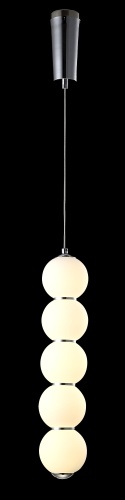 Светильник подвесной Crystal Lux DESI SP5 CHROME/WHITE
