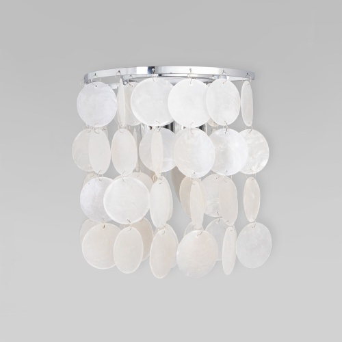 Настенный светильник Eurosvet 60084/2 хром/перламутр