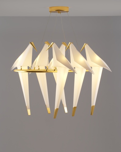 Подвесной светодиодный светильник Moderli V3073-6PL origami Birds 6*LED*6W