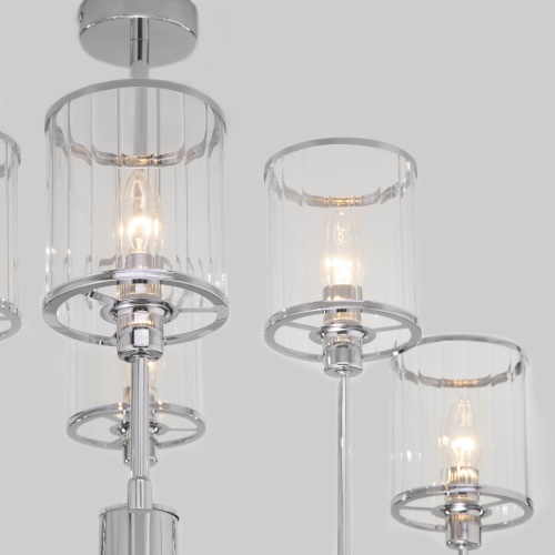 Потолочный светильник Eurosvet 60144/6 хром Smart