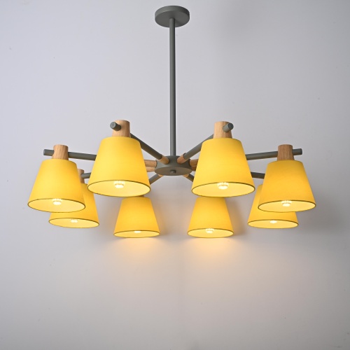 Люстра на штанге NATURA A YELLOW 8 177990-26