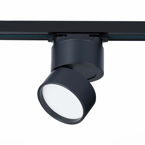 ST651.436.09 Св-к трек. Черный LED 1*9W 3000K 720Lm Ra&gt;90 120° IP20 D85xH122 170-240VV BASE