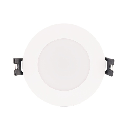 ST907.508.01_3 Светильник встраиваемый со сменным модулем ST-Luce белый/прозрачный LED 1*5.5W 4000K Встраиваемые светильники