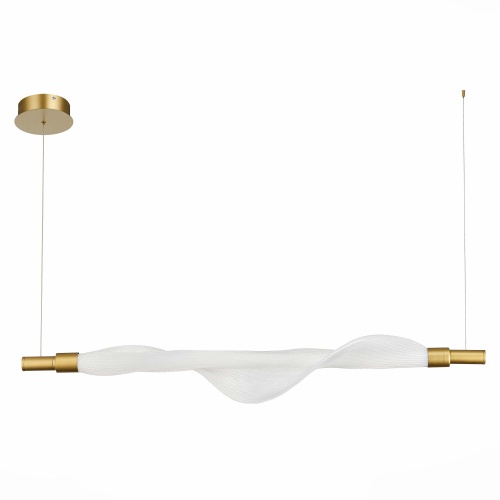 SL6109.203.01 Светильник подвесной ST-Luce Золотистый/Белый LED 1*25W 3000K ALBA