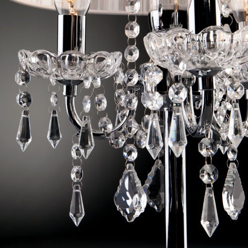 Настольный светильник Eurosvet 2045/3T хром/белый